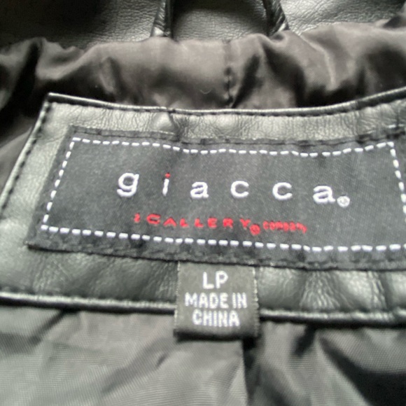 Giacca Black Leather Jacket - Picture 6 of 7